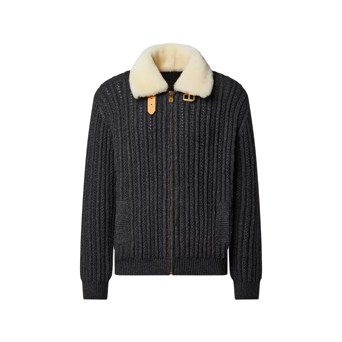 Cashmere-Wool Blouson