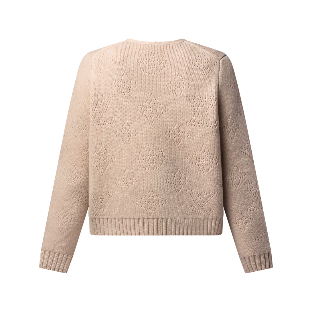 Double-Breasted Mahina Knit Cardigan