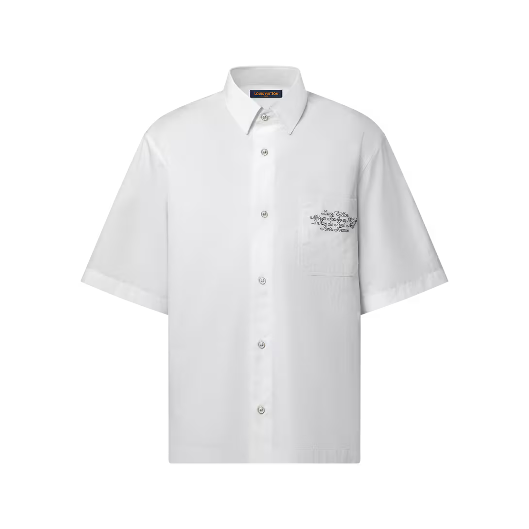 Embellished Short-Sleeved Shirt