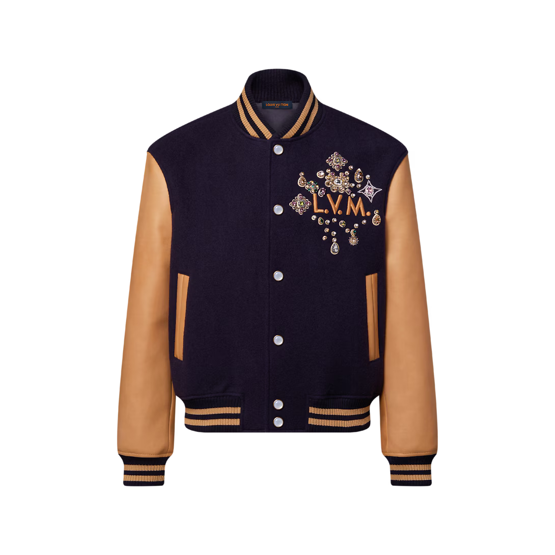 Embellished Varsity Jacket