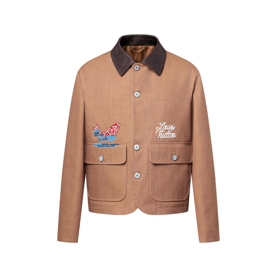 Embellished Workwear Jacket