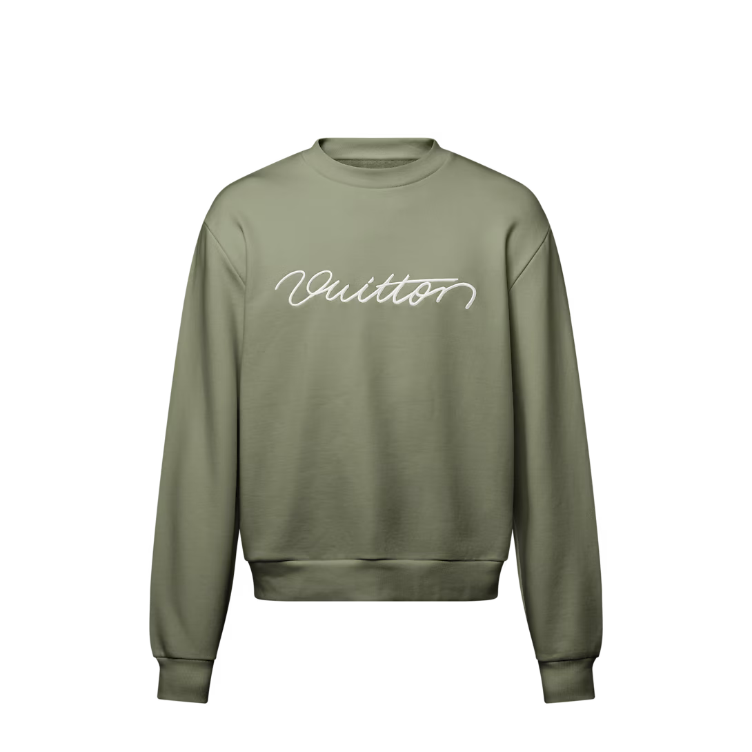 Embroidered Signature Crewneck