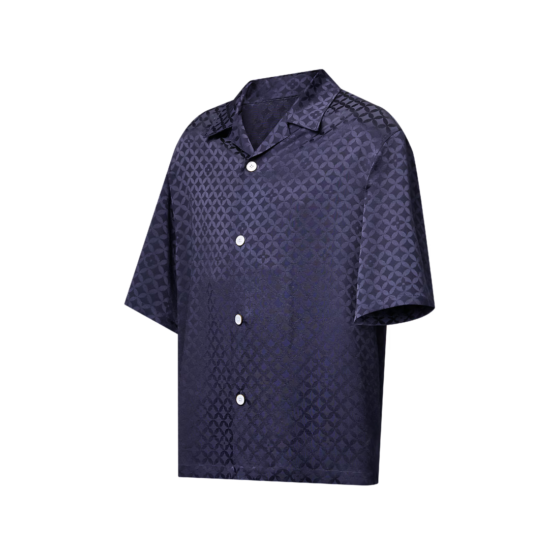 Graphic Jacquard Short-Sleeved Shirt