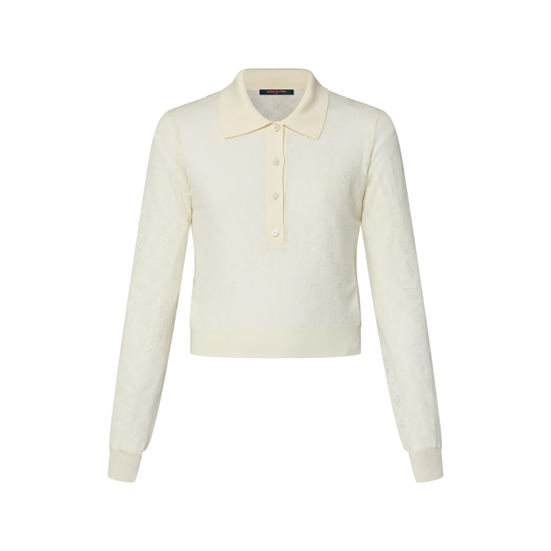 Mahina Long-Sleeved Polo Top