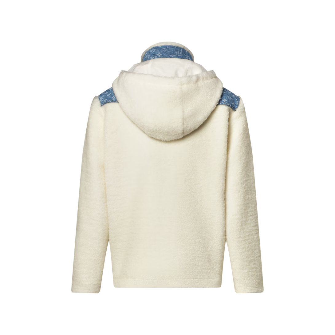 Monogram Accent Fleece Jacket