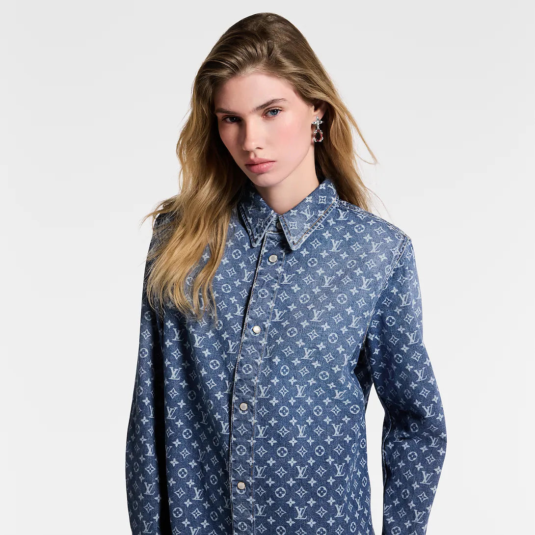 Monogram Denim Shirt