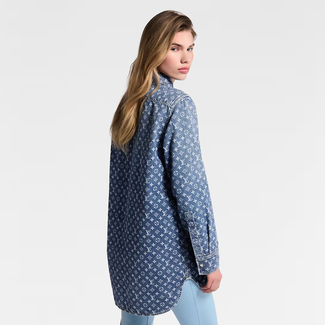 Monogram Denim Shirt