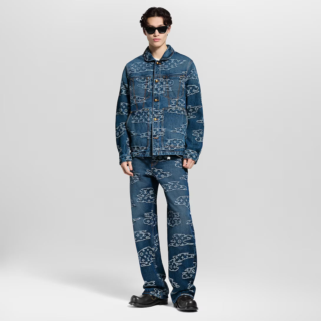 Monogram Denim Workwear Blouson