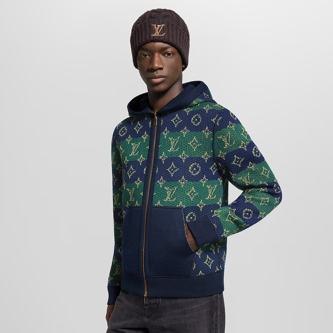 Monogram Double Face Reversible Hoodie