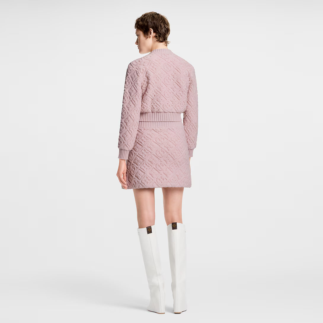 Monogram Toweling Cardigan