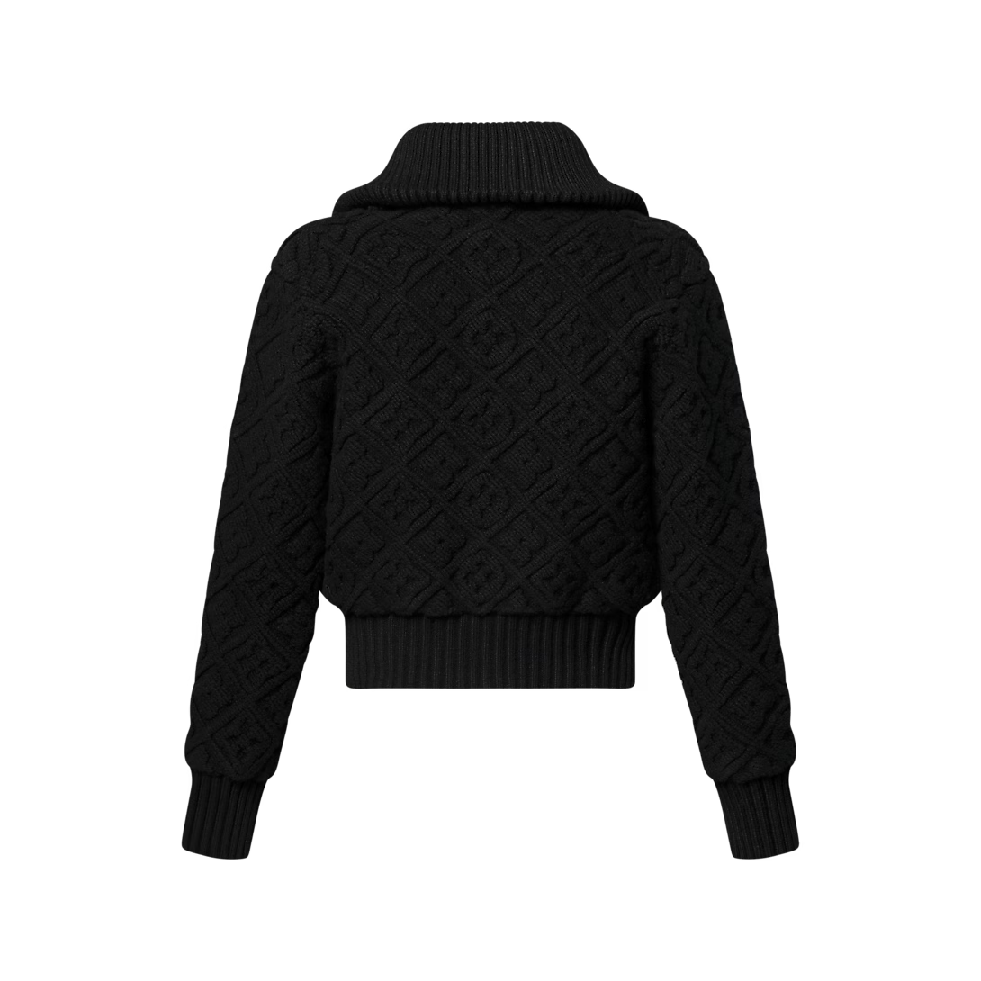 Monogram Toweling Zip-Up Jacket