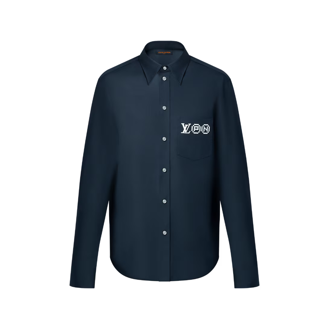 Printed Signature Long-Sleeved Shirt