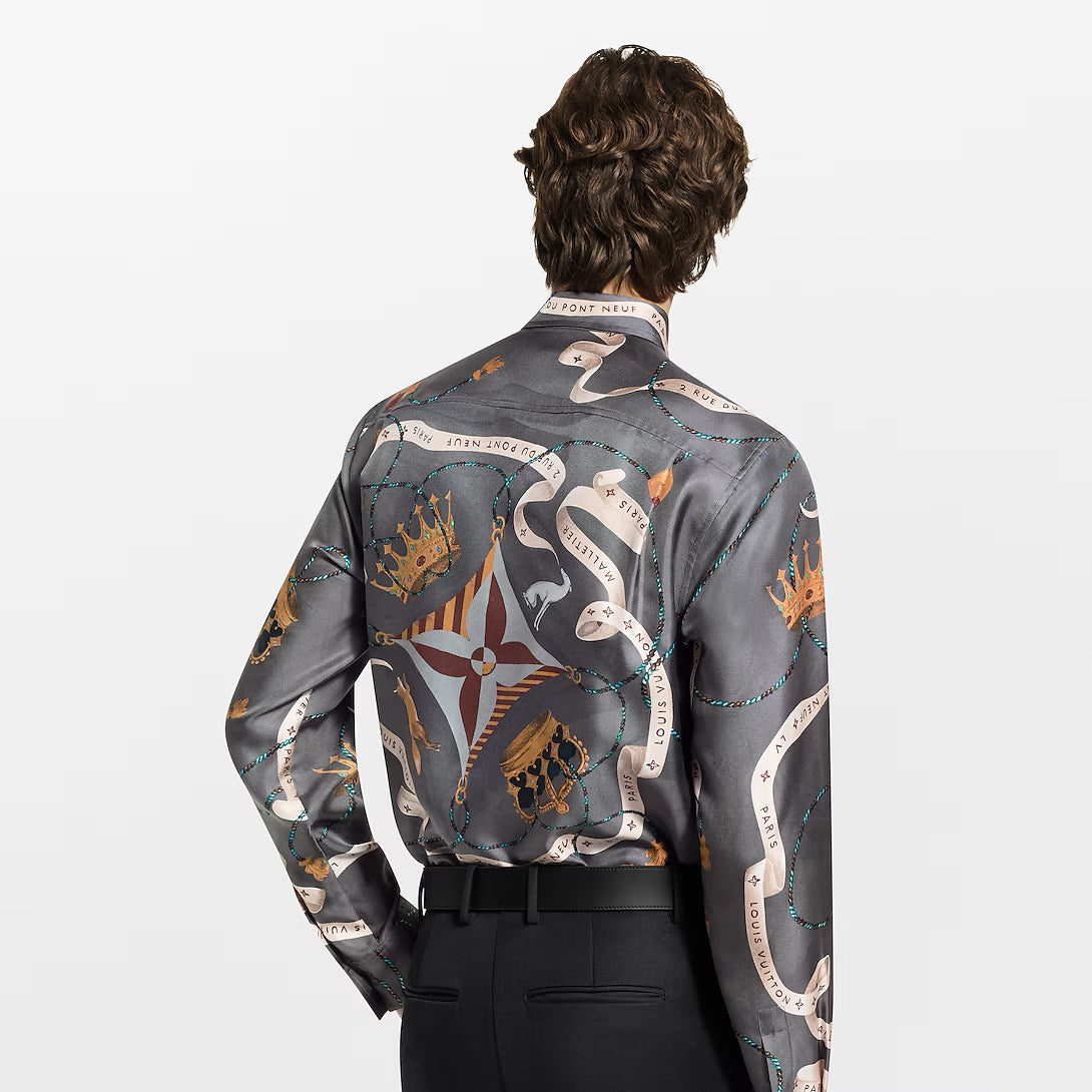 Printed Silk Shirt