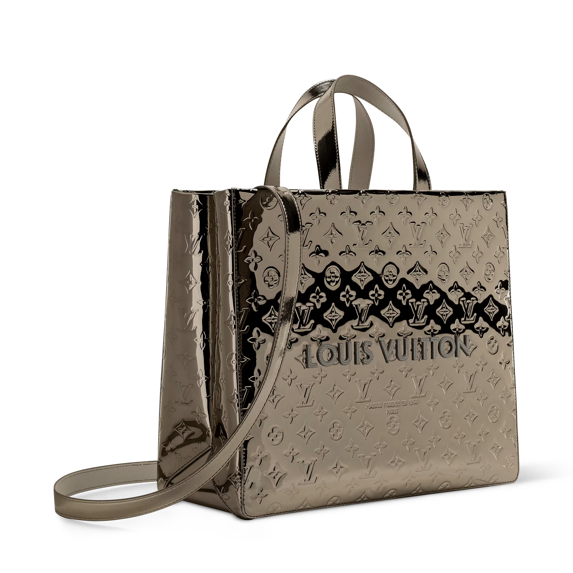 Louis Vuitton Shopper Tote MM - Side view