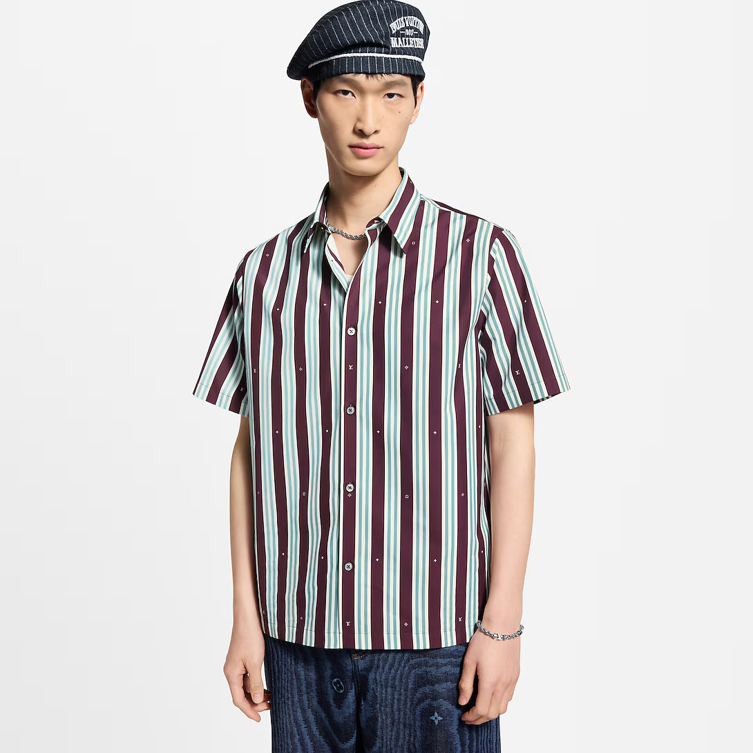 Striped Short-Sleeved Shirt