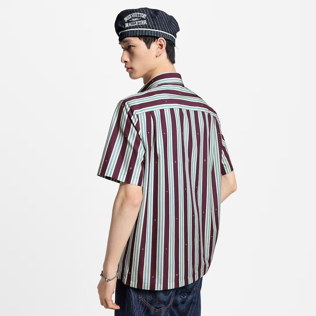 Striped Short-Sleeved Shirt