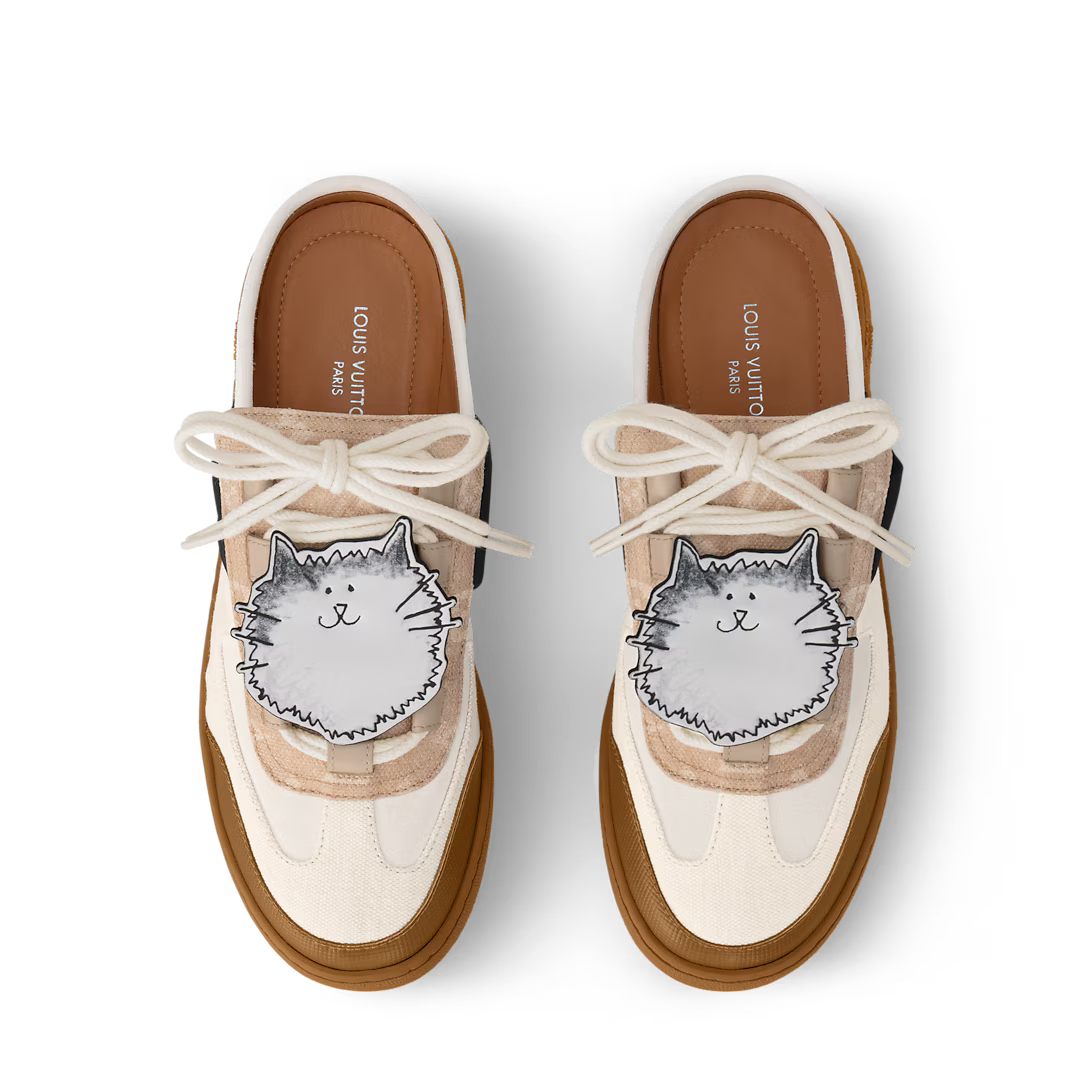 Lous Open Back Sneaker