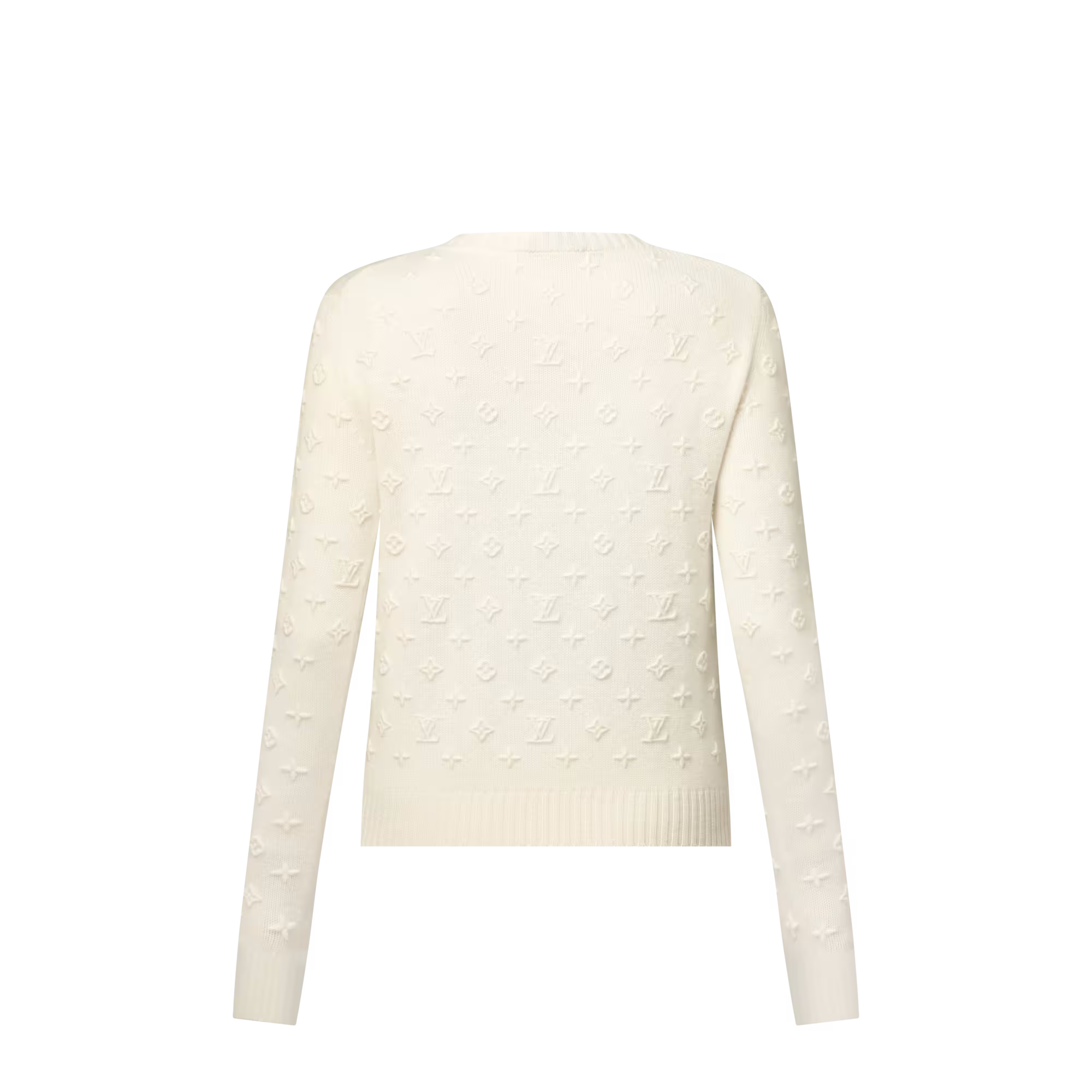 Louis Vuitton 3D Monogram Knit Pullover - Back view