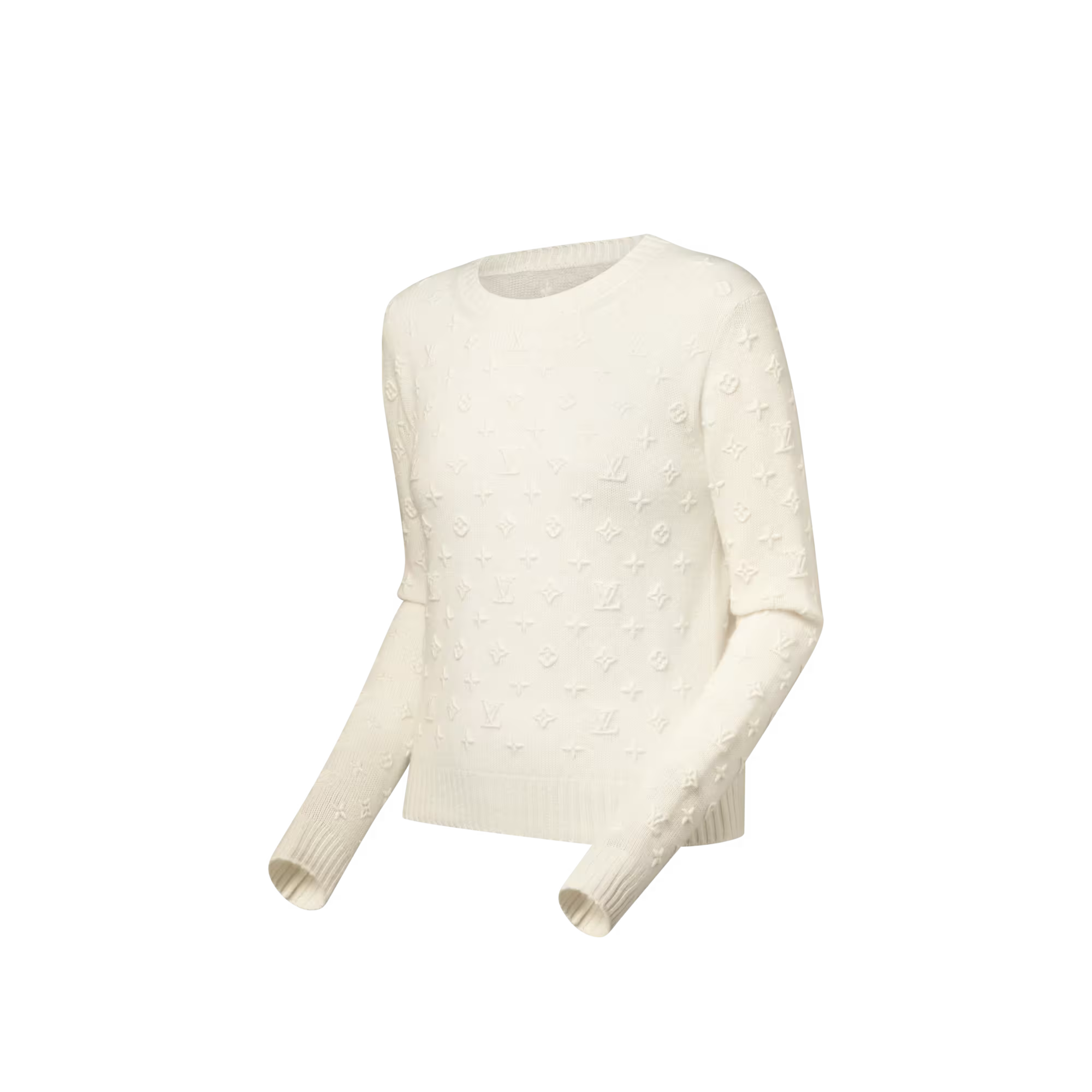 Louis Vuitton 3D Monogram Knit Pullover - Side view