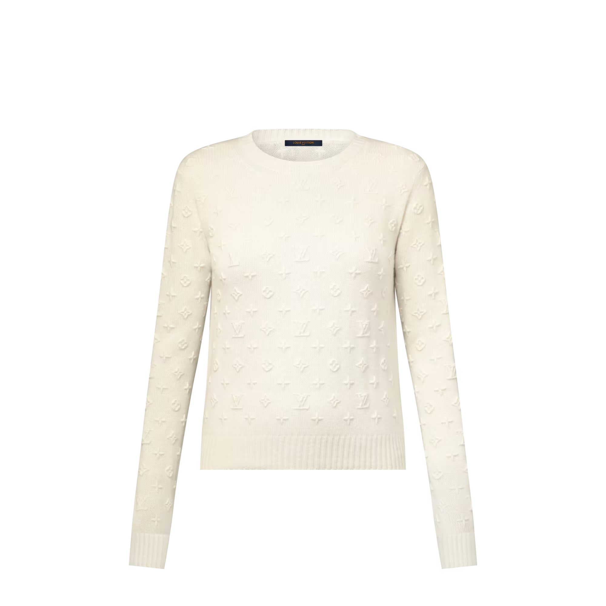Louis Vuitton 3D Monogram Knit Pullover - Front view