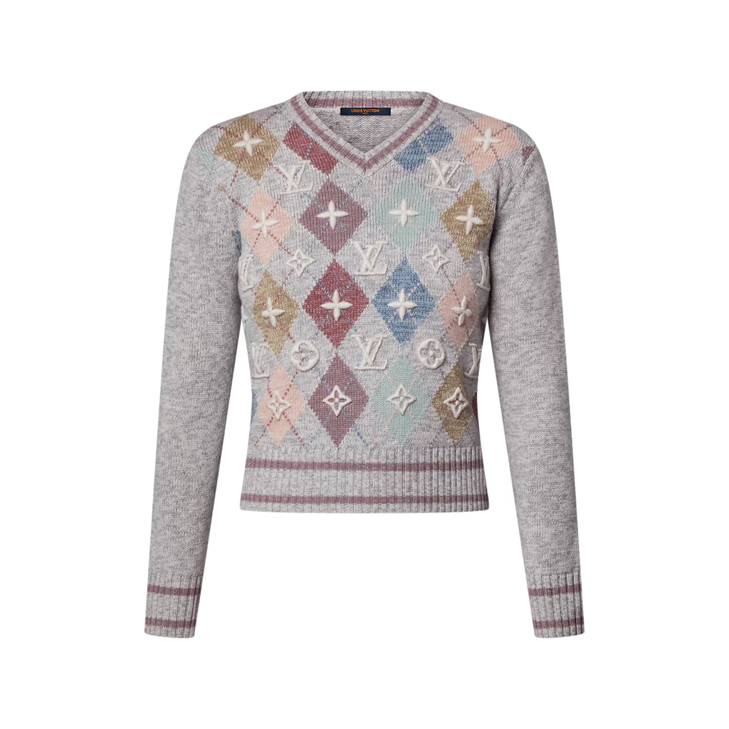 Graphic Signature Knit Pullover