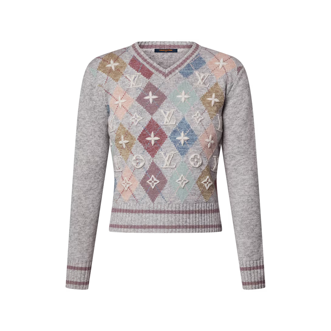 Graphic Signature Knit Pullover