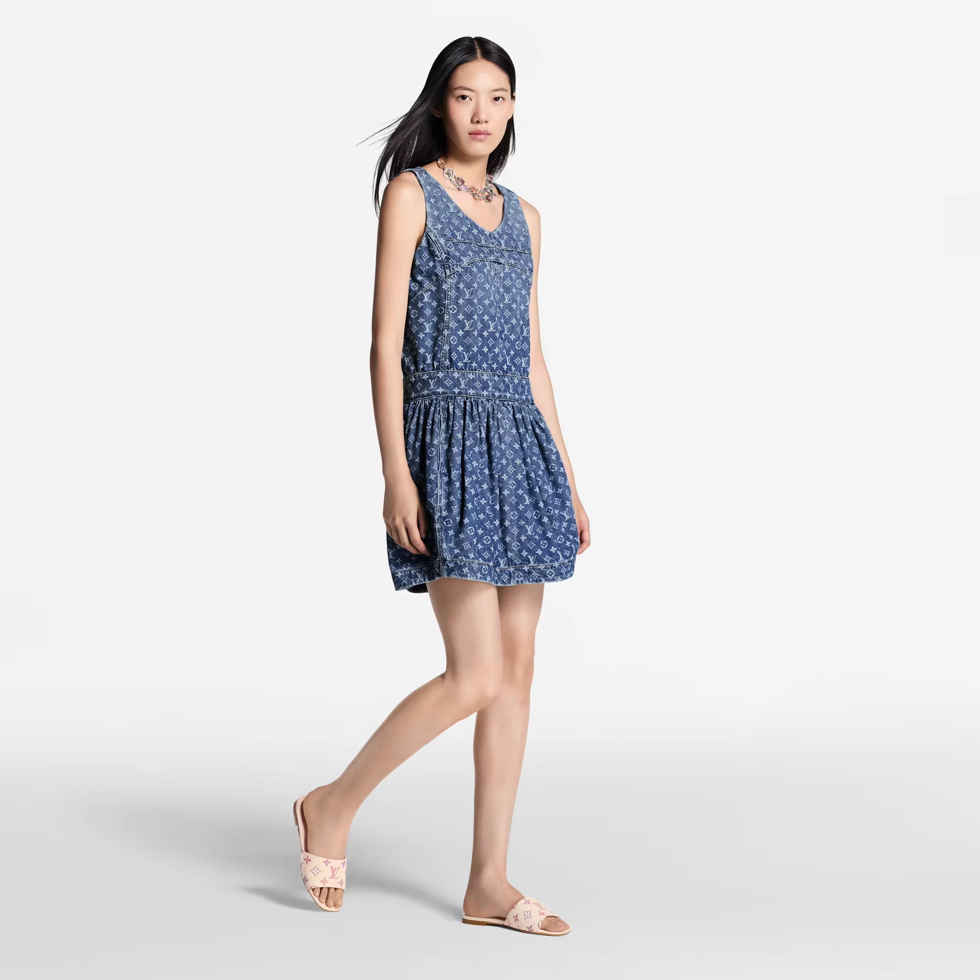 Louis Vuitton 6AM Flat Mule - Worn view