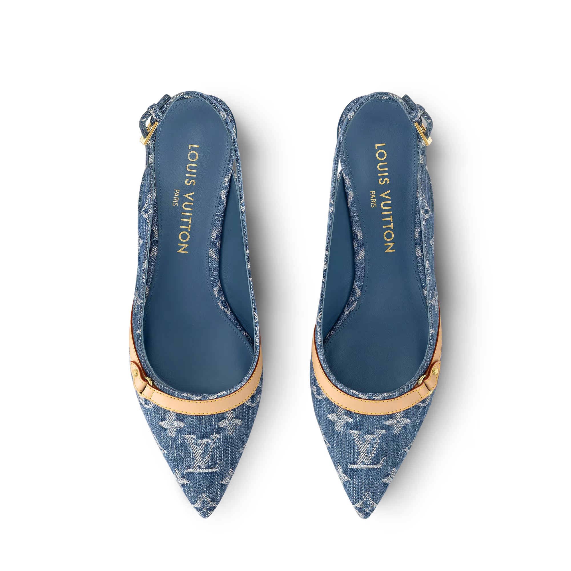 Louis Vuitton 6AM Slingback Pump - Interior view