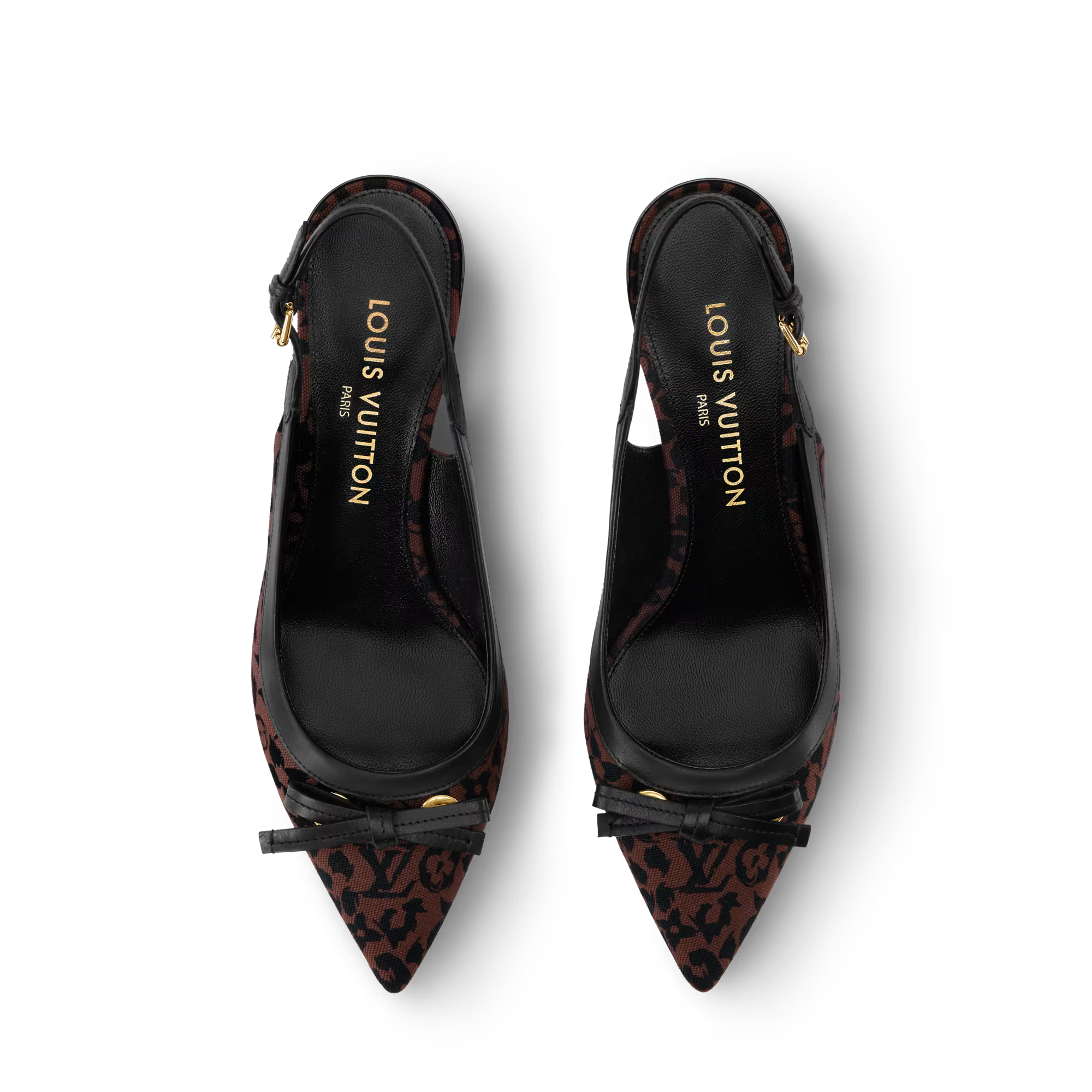 Louis Vuitton 6AM Slingback Pump - Interior view