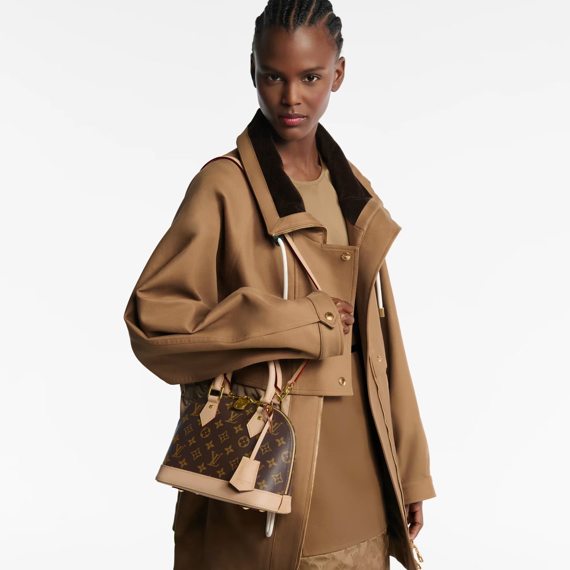 Louis Vuitton Alma BB - Worn view (cropped)