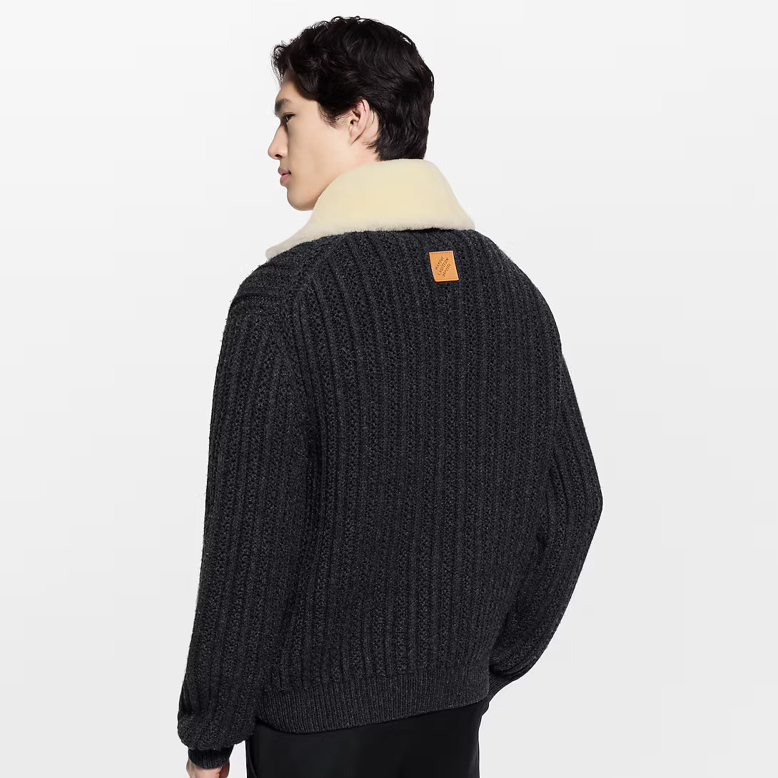 Cashmere-Wool Blouson