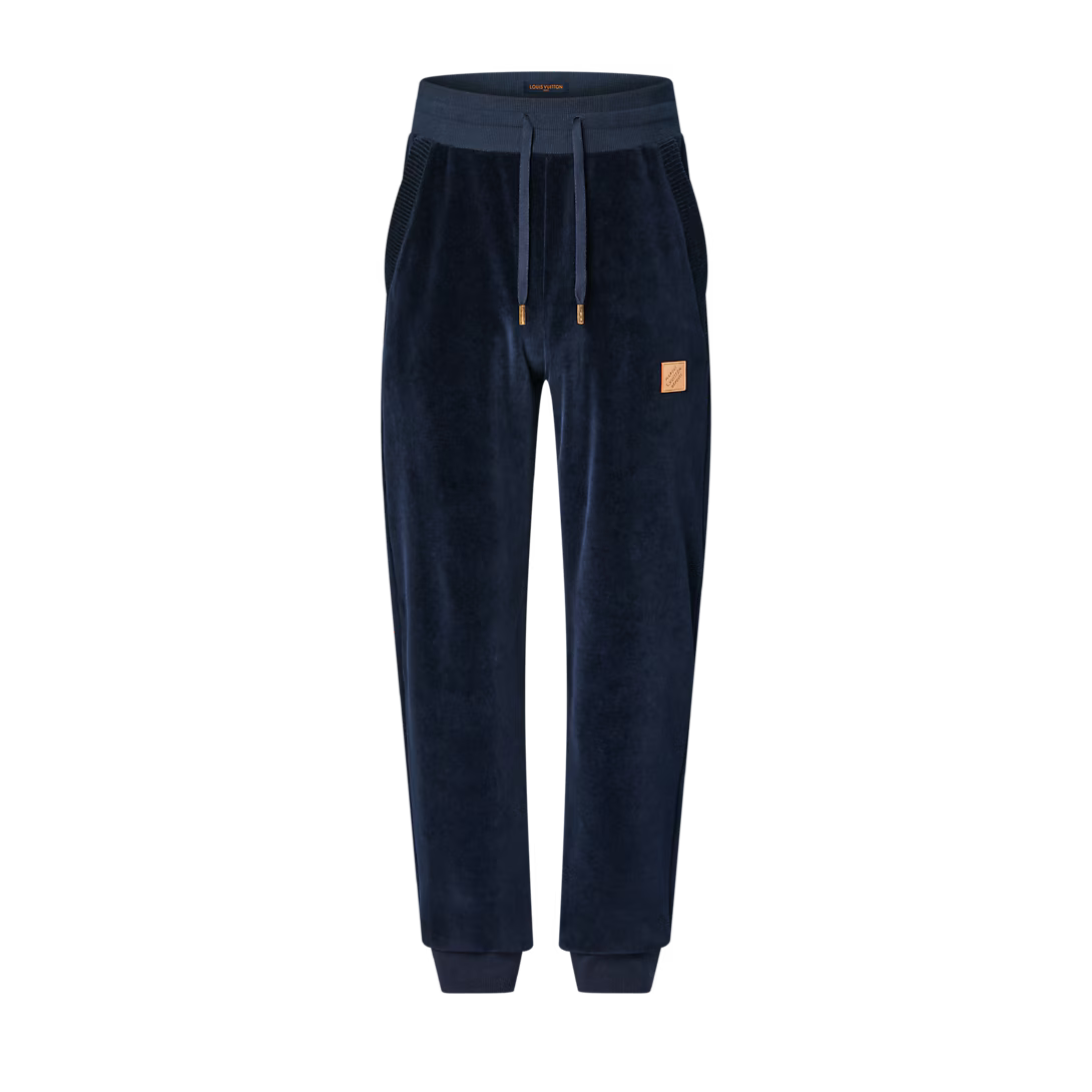 Chic Velvet Track Pants