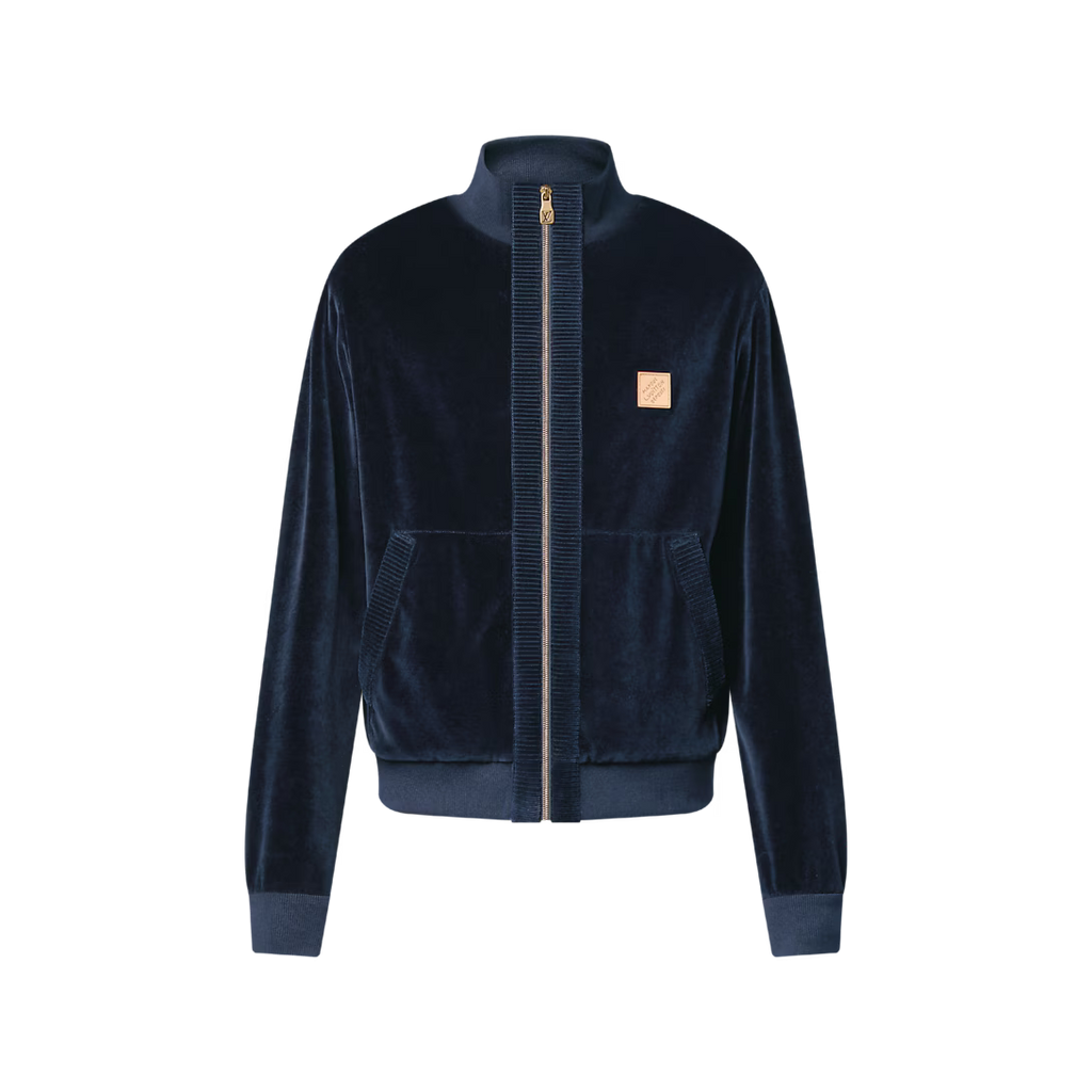 Chic Velvet Track Top