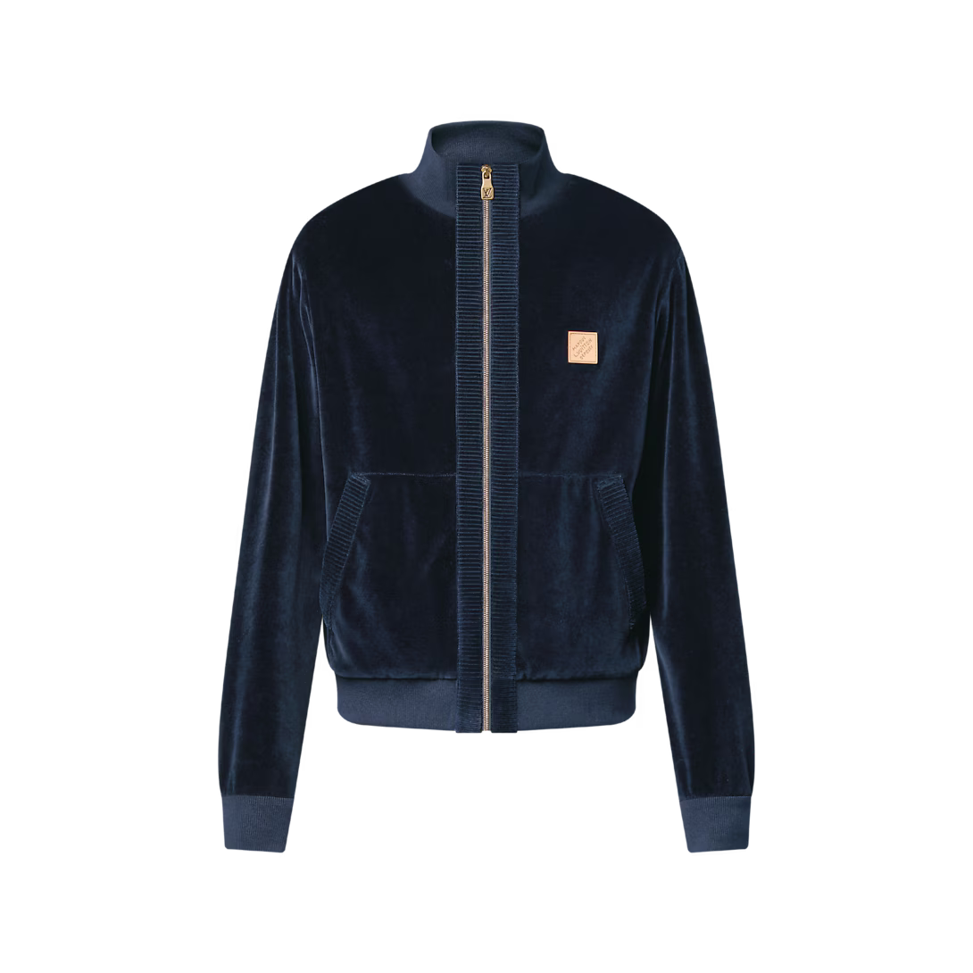 Chic Velvet Track Top