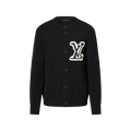 Chunky Intarsia Signature Cardigan