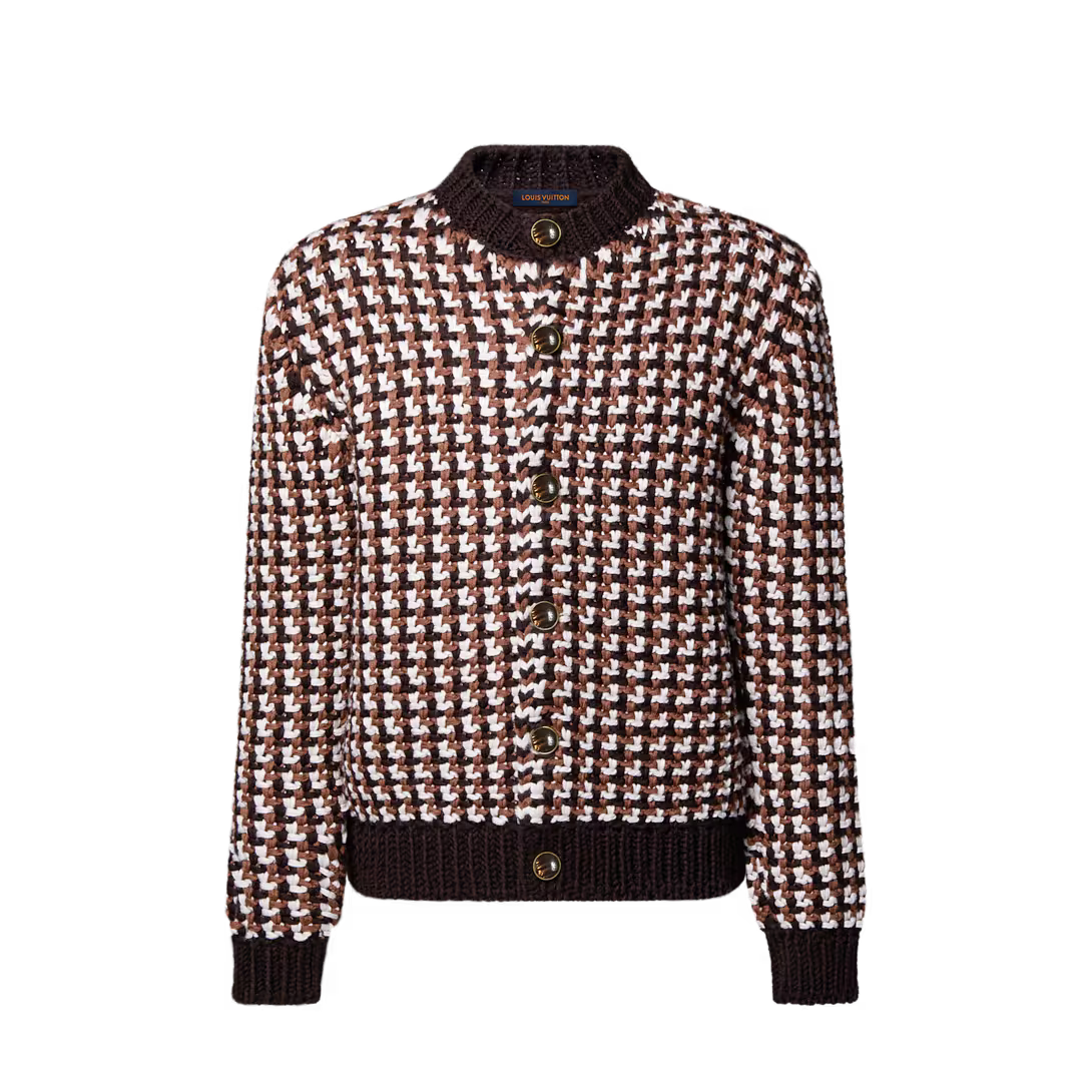 Chunky Knit Wool Cardigan