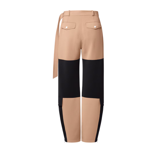 Color-Blocked Cargo Pants