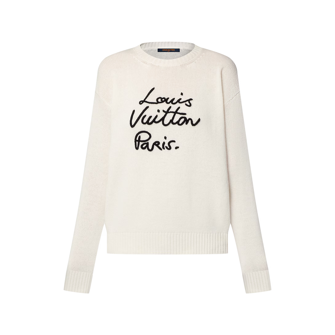 Cursive Signature Pullover