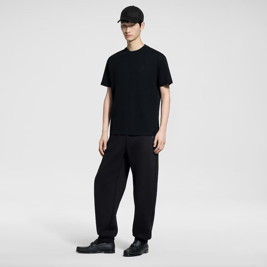 Damier Cotton Pique T-Shirt