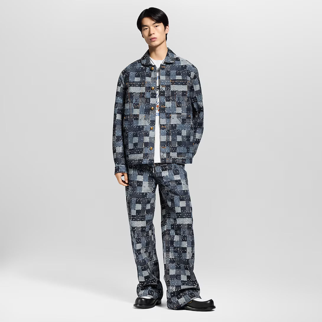 Damier Denim Workwear Blouson