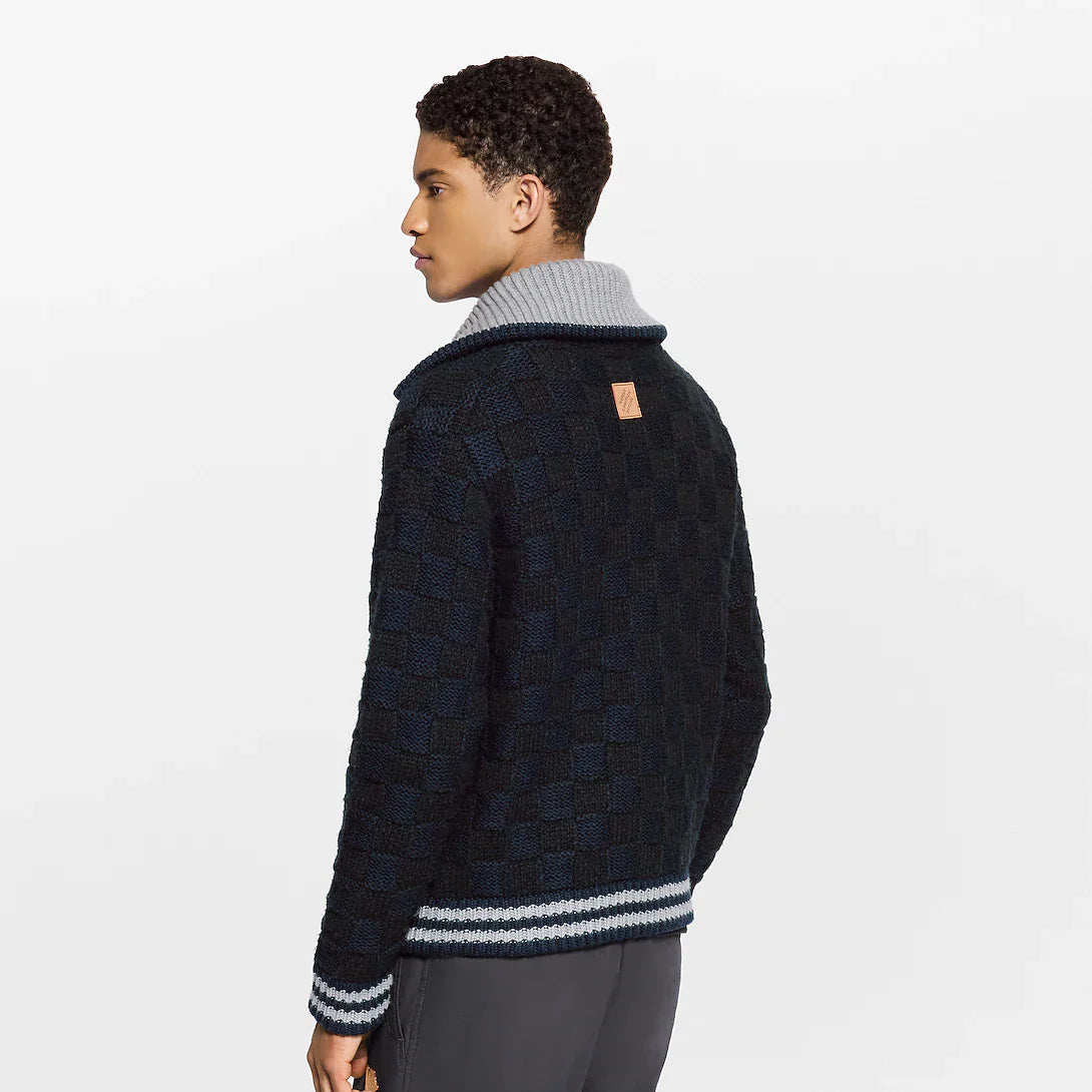Damier Knit Blouson