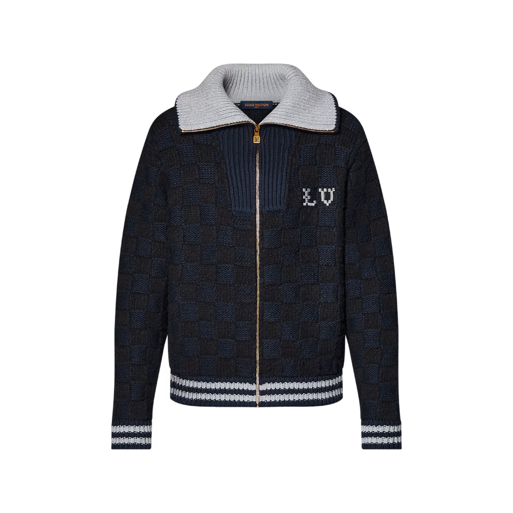 Damier Knit Blouson