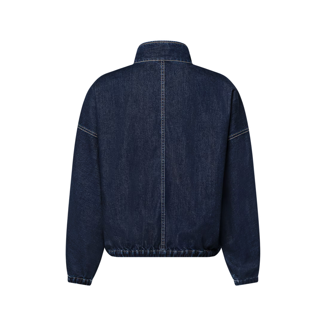 Denim Zip-Up Jacket