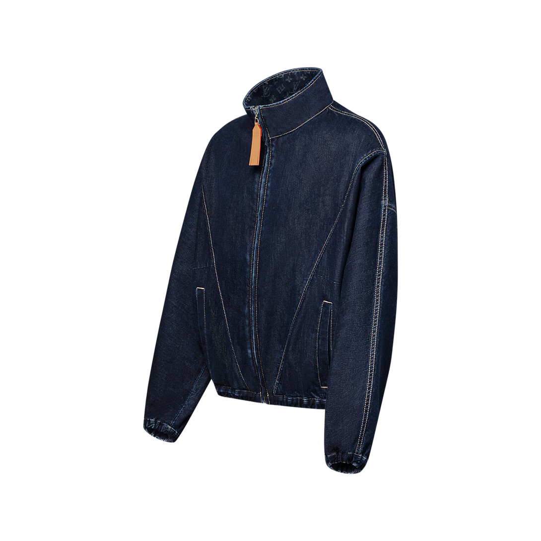 Denim Zip-Up Jacket