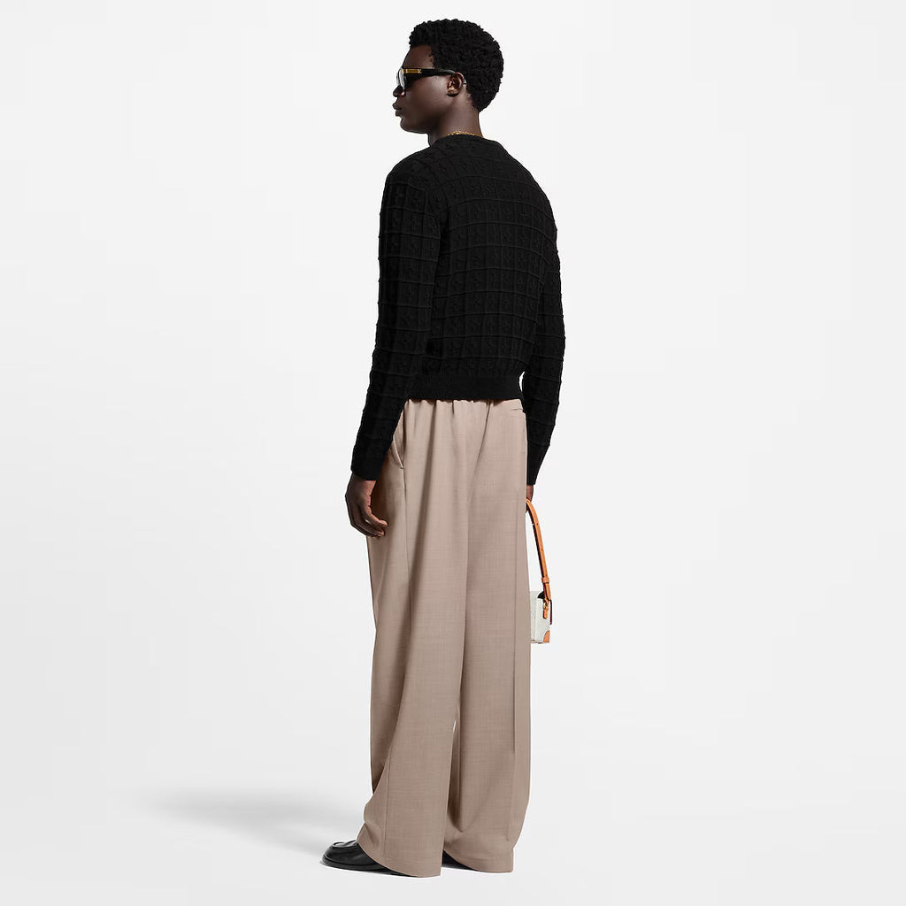 Double-Breasted Knit Jacket
