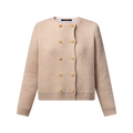 Double-Breasted Mahina Knit Cardigan