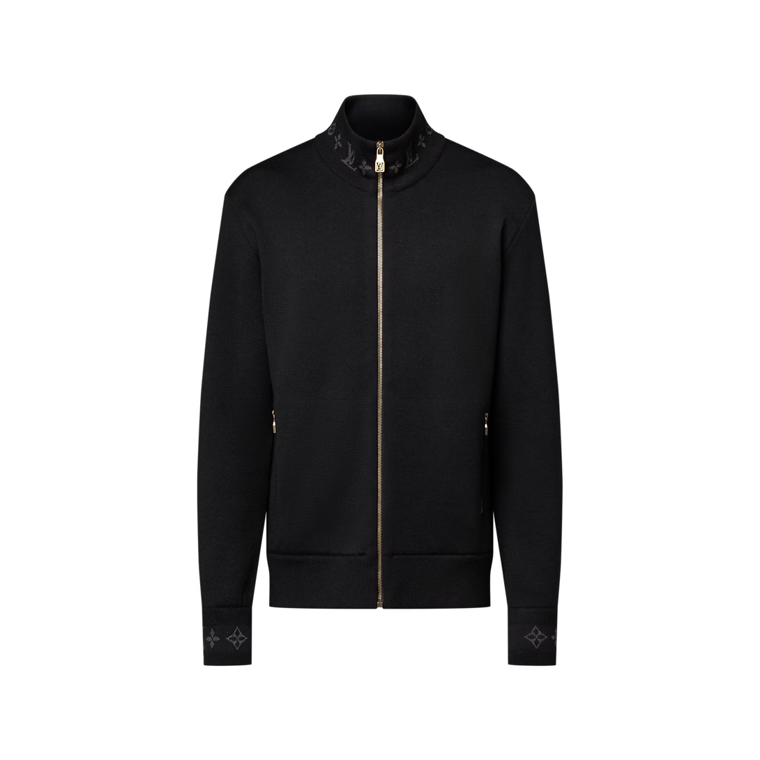 Double-Face Knit Travel Blouson