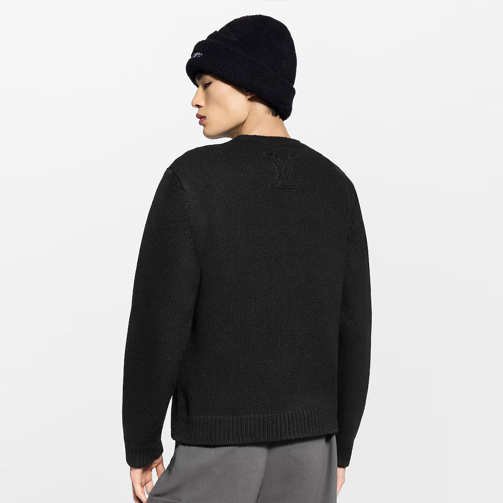 Embellished Knitted Crewneck