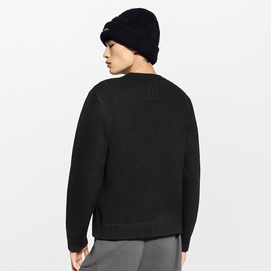 Embellished Knitted Crewneck