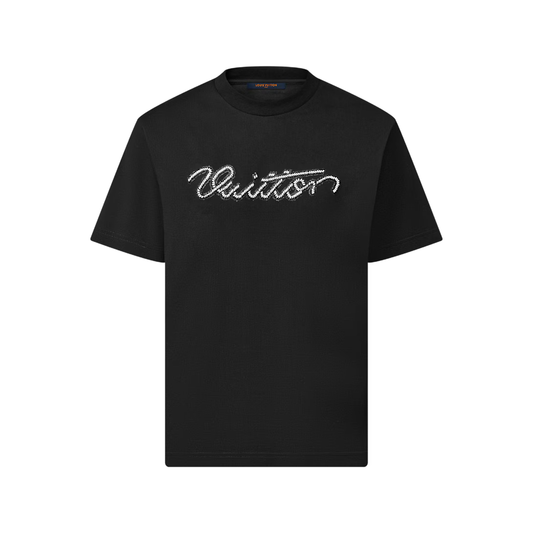 Embellished Signature Short-Sleeved T-Shirt